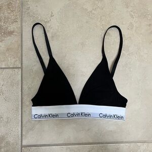 Calvin Klein Black Bralette